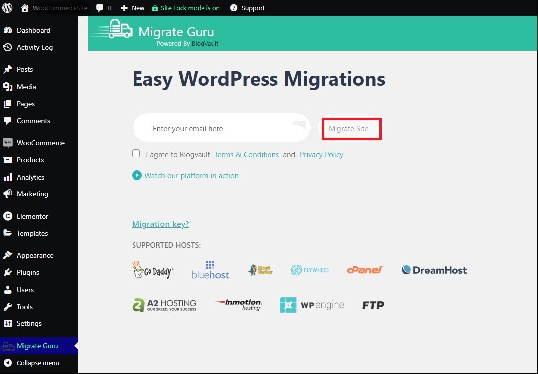 image 1 Migrate your site to Elementor Hosting 3